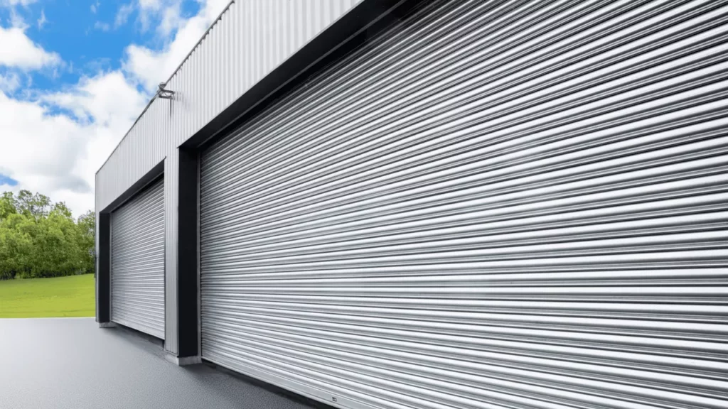 Rideaux métalliques à simple paroi