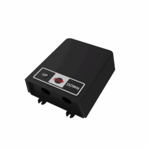 Coffret de commande pour rideaux métalliques